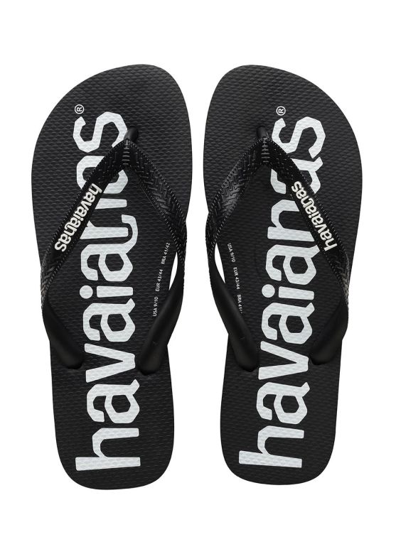  HAVAIANAS TOP KIDS LOGOMANIA black