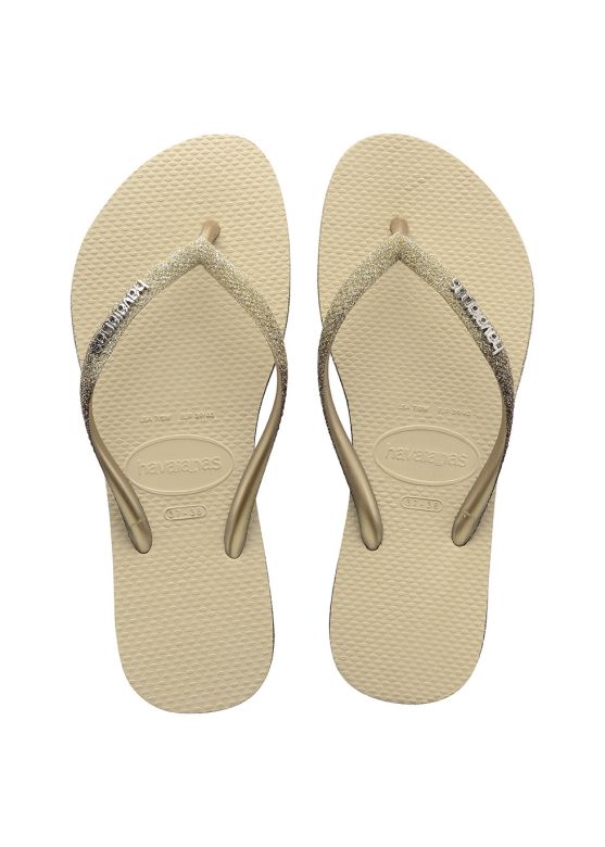 HAVAIANAS SLIM SPARKLE II sand grey