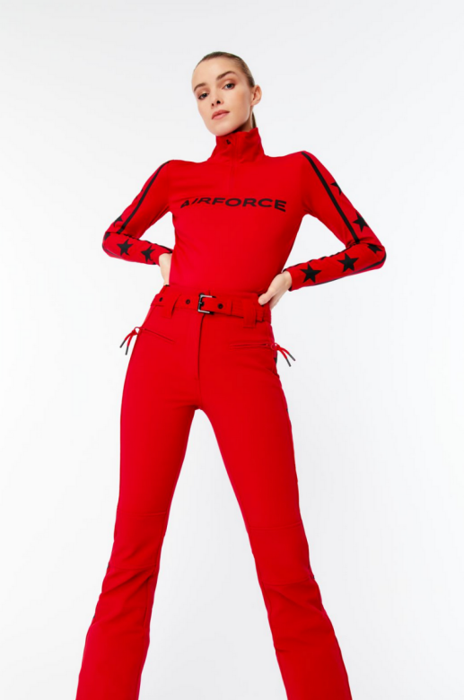 AIRFORCE ASPEN SKI PANTS STARS Red / True Black