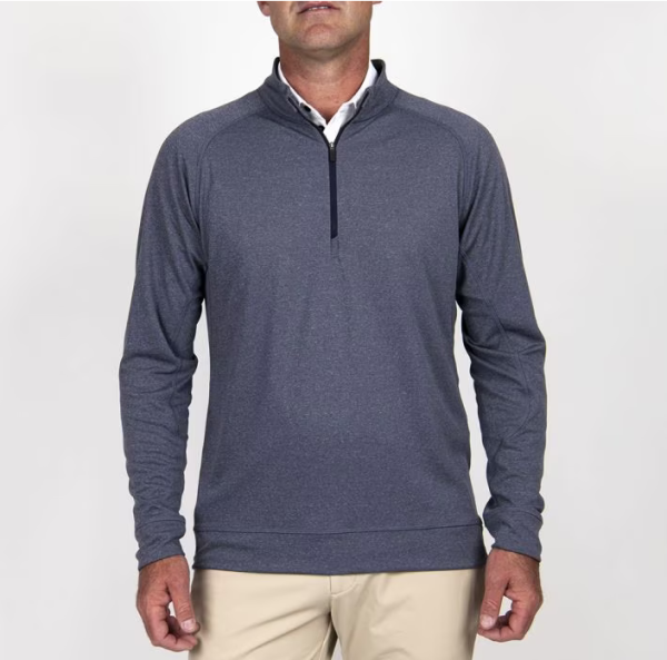  KJUS MEN'S KEANO HALF -ZIP Atlanta blue