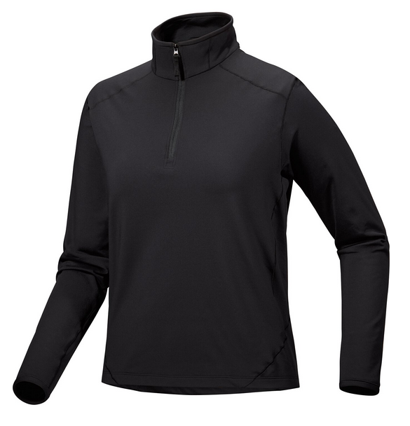  ARC'TERYX KYANITE LIGHTWEIGHT ZIP WOMEN'S Black