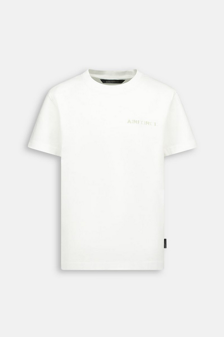  AIRFORCE BOYS LED T-SHIRT White / Laurel Oak