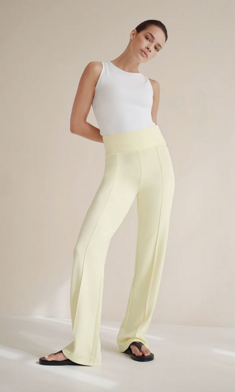  HOUSE OF GRAVITY TAILORED TROUSER Yellow sunstone